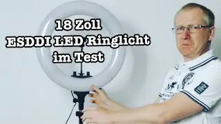 18 Zoll ESDDI LED Ringlicht f&uuml;r YouTube, Twitch und Streamer #unboxing und #review