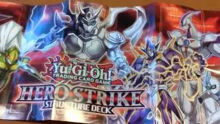 Yugioh Hero Strike Structure Deck Unboxing TCG English (My first unboxing)