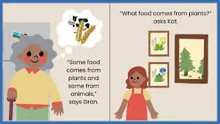 Where does our food come from? A Kat and Matt ESL story from English Adventure Zone