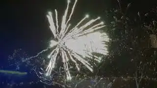 New Year's Celebration 2023 Fireworks Dines Green, Worcester, Worcestershire, UK #4K #happynewyear