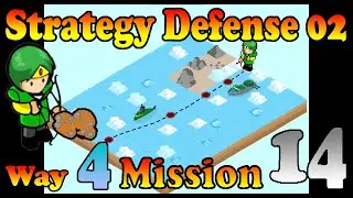 Strategy Defense 2 by NezuCute | Perfect Strategy to Beat way 4 Mission 14 (Flawless Victory)
