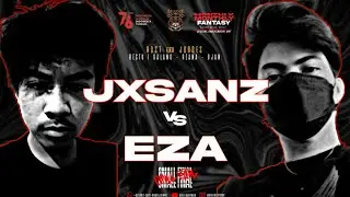 JXSANZ VS EZA | SMALL FINAL | MONTHLY FANTASY BEATBOX ONLINE BATTLE [SPECIAL INDEPENDENT DAY]