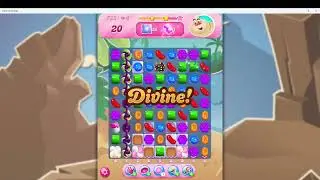 Candy Crush Saga Level 732 Completed | F2P Strategy & Audio Talkthrough