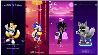 Sonic - Tails - Sonic Exe - Tiles Exe - Smash Colour - Beat Jumper - TilesHop - Magic Twist
