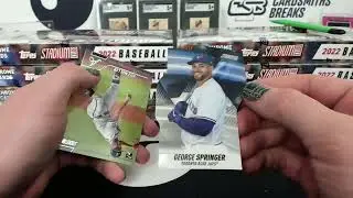 2022 Topps Stadium Club Baseball Hobby 8 Box Break #6