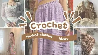 Pinterest dump| crochet modest clothes