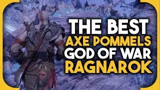 The best Axe Pommels in God of War Ragnarok