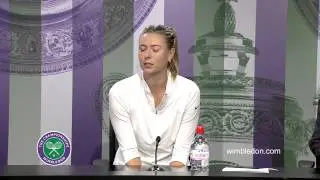 Maria Sharapova Fourth Round Press Conference