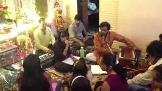Antara sings PRATHAM NAMU GIRIJA SUT GANAPATI