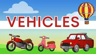 Transport Vehicles learning video 🚗🚛🚌