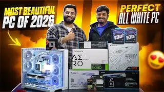 The Most BEAUTIFUL 4K Gaming PC 😍 (All-White Aesthetic)