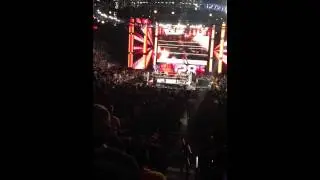 Cesaro Entrance at The Royal Rumble 2015