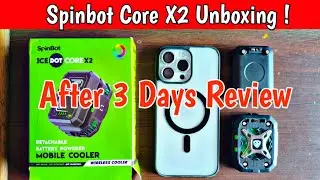 Spinbot Ice Dot Core X2 Unboxing | Spinbot Cooler | Gaming Cooler | Best Gaming Cooler @xp_radhe