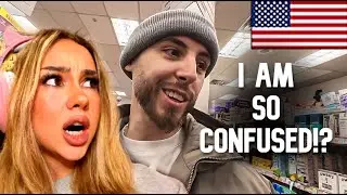 Finnish Girl Reacts to British Guy Visits A Pharmacy in America for the First Time! (CVS)