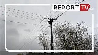 Moti keq me stuhi e reshje shiu n&euml; Lezh&euml;, 15 fshatra mbesin pa energji elektrike