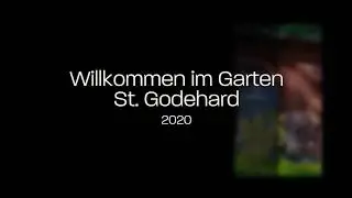Die offene Gartenpforte von St. Godehard in Hildesheim