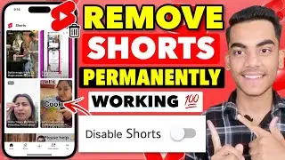 YouTube Shorts Band Kaise Kare | How To Disable YouTube Shorts Permanently | Remove YouTube Shorts