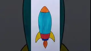 Rocket Drawing l Drawing Video l Easy Drawing l Kids Learning Video l chotemotegames l