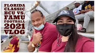Florida Classic BCU vs. FAMU football VLOG | Nov 20, 2021