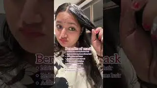 ￼ easy 5 min- DIY FRIZZY HAIR MASK#viral #diy#diyharmask #haircare #ytshorts  #shorts #hairs