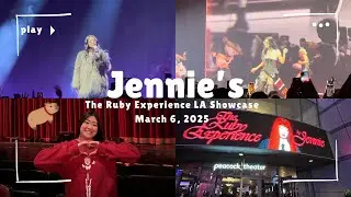 JENNIE's The Ruby Experience in LA at Peacock Theater | Day 1 3/6/2025 | HeyTammy