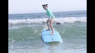Kids Surfing Lesson in Daytona Beach 2-8-25 @Daytonabeachoceansportsvideos