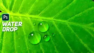 Unlock the Secret to Making Hyper-Realistic Water Drops in Photoshop!