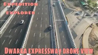 Dwarka Expressway - Drone View - Hyundai i20 drive