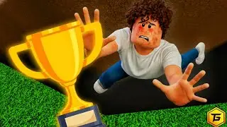 10% Completing The EASIEST GAME On Roblox..
