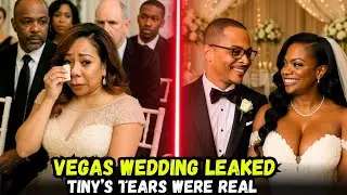 T.I. & Kandi Burruss&rsquo;s Hidden Vegas Wedding REVEALED &mdash; Tiny Harris Reacts LIVE