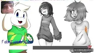 Azrael Frisk and Betty singing Stronger than you