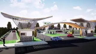Desain Kawasan ~ Rest Area by VA Architecture