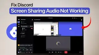 Discord Audio NOT WORKING When Screen Sharing