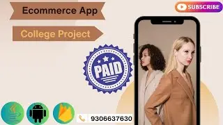 Android E- Commerce App |Android Project |College Project |Final year Project