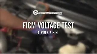 6.0L Power Stroke FICM Voltage Test; 4-pin and 7-pin