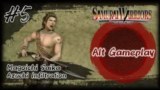 Magoichi Saika's Tales #5 : Azuchi Infiltration Alt Gameplay ▪︎ Samurai Warriors [PS 2]
