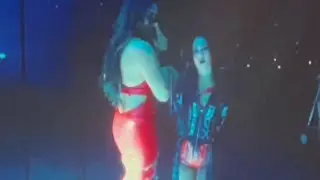 WWE Perth Australia The Judgement day Tag Team Raquel Rodriguez & Roxane Perez entrance 