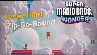 W2 Part 10 ZIP-GO-ROUND | Super Mario Bros. Wonder |  Gameplay Walkthrough 100%