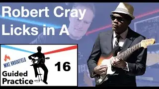 Robert Cray Licks in A - Guided Practice 16