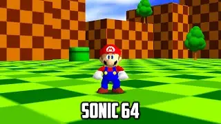 ⭐ Super Mario 64 PC Port - Sonic 64