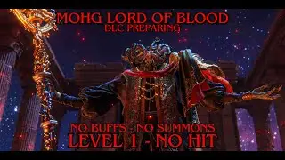 Level 1 (No Hit - Only Nihil dmg) vs Mohg Lord of Blood - Elden Ring