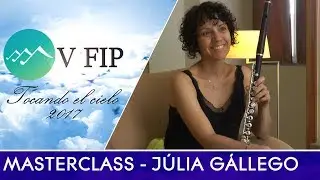 Masterclass de J&uacute;lia G&aacute;llego (Flauta Travesera)