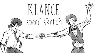 [voltron legendary defender] swing dancing klance speed sketch