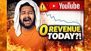 YouTube Revenue Today Showing $0? | YouTube Studio Revenue Problem | YouTube Error