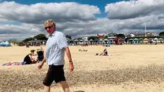 On Southwold Beach. August 2020