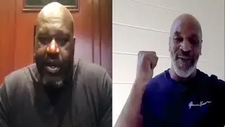 IRON MIKE TYSON TALKS WITH SHAQ ABOUT HIS RETIREMENT LIFE AND KOBE's SUDDEN DEMISE IN LIVE