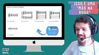 Como escrever SUA MÚSICA na PARTitura ou TABlatura ONLINE & SEM SOFTWARE & NA NUVEM