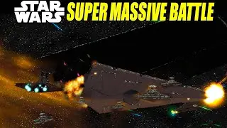 Knighthammer Fleet vs BS Venators -- Star Wars