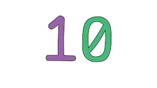 10 seconds Colorful Handwritten Countdown Timer - Perfect for Classroom Activities