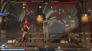 Injustice 2 Poison Ivy vs Green Arrow Clip - CPU Hits Me With a 16pc Combo